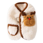 Cute - style Fleece Coat Winter & Christmas