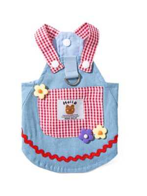 Vest Denim Skirt Suspender Dress