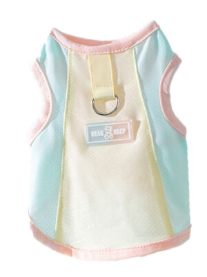 Macaron Little Butterfly Mesh Sun-Protective Cooling Pet Cat Harness Vest