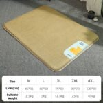 Pet Cooling Mat Anti - Bite Rattan