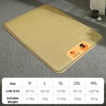Pet Cooling Mat Anti - Bite Rattan